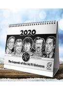 The Legends Of Sci-fi Universe Table Calender 2020