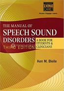 The Manual Of Speech Sound Disorders A Book For Students And Clinicians