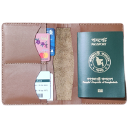 The Men's Code Brown Leather Passport Holder - MPC002 icon