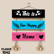 This is Our Happy Home Wall Canvas Poster - PLAQUE1042