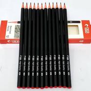 Joytiti Artist Drawing Black Lead Pencils 4B 12 Pencils/Box