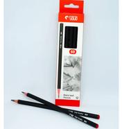 Joytiti Artist Drawing Black Lead Pencils 8B 12 Pencils/Box