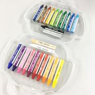 Joytiti Beeswax Crayon 24 Color Box For Professional Artists