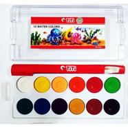 Joytiti Water Colour Cake 12 Solid Color Box with paint brush