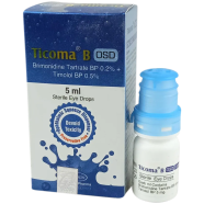 Ticoma B 0.2 Percent, 0.5 Percent Ophthalmic Solution 5 ml Drop