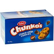 Tiffany Chunkos Choco Chips Cookies 40gm 10 pcs Box (UAE) - 131701099