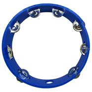 Timbrel Plastic 9.5 Inch - Blue