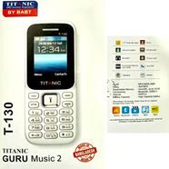 Titanic T130 Guru Music 2 Dual Sim Feature Button Phone