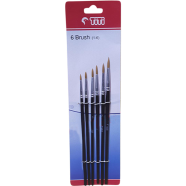 Titi Artist Round Color Brush (7-12) 6Pcs
