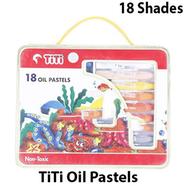 Joytiti Oil Pastels 18 Shades Box -Non Toxic