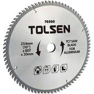 Tolsen 10inch TCT Circular Saw Blade 254mm For Aluminum Cutting - 76560