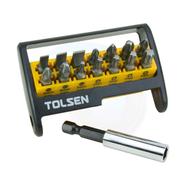 Tolsen 15 Pcs Magnetic Bit Holder Set for Cordless Screwdriver Screwdriver Dril - Model : 20365 