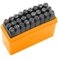 Tolsen 27 Pcs Letter A-Z Punch Set 3 mm - Model : 25101
