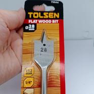 Tolsen 28mm Flat Wood Bit - 75644