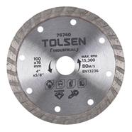 Tolsen 4inch Diamond Cutting Disc Industrial Grade For Tile Cutting - 76740