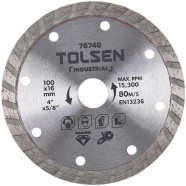 Tolsen 4inch Diamond Cutting Disc Industrial Grade For Tile Cutting - 76740 icon