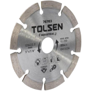 Tolsen 5inch Diamond Cutting Disc Industrial Grade For Tile Cutting - 76703 icon