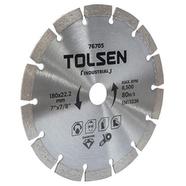 Tolsen 7inch Diamond Cutting Disc Industrial Grade For Tile Cutting - 76705