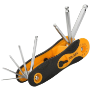 Tolsen 8 Pcs Folding Ball Point Allen Hex Key Set - Model : 20068 icon