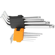 Tolsen 9 Pcs Ball Point Long Arm Hex Key Set - Model : 20053 icon