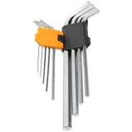 Tolsen 9 Pcs Extra-Long Arm Hex Key Set Allen Wrench - Model : 20049 icon