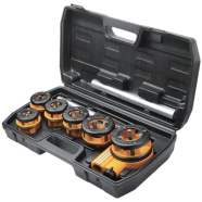 Tolsen 9 Pcs Metal Pipe Threader Set w/ 2 Extension Bars Industrial Series - Model : 33011 