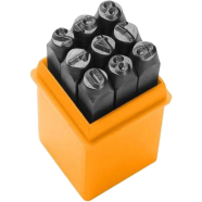 Tolsen 9 Pcs Steel Number Figure Punch Set 3 mm - Model : 25094 icon