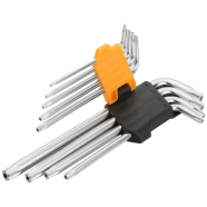 Tolsen 9 Pcs Torx Long Arm Allen Hex Key Set - Model : 20056 icon