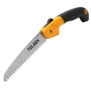 Tolsen Foldable Saw 7TPI 65mn Blade And 180mm TPR Handle - Model : 31014