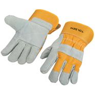 Tolsen Leather Working Gloves 1 Pair - Model : 45024