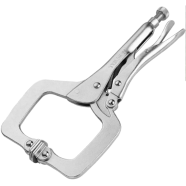 Tolsen Locking Pliers Vise Grip 11inch 280mm C-Clamp Industrial Series - 10056