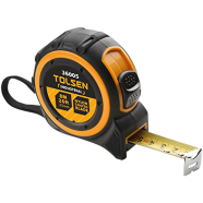 Tolsen Measuring Tape 8M/26FT Nylon Coated Blade Industrial TPR Handle - Model : 36005 icon