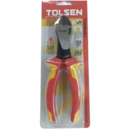 Tolsen VDE 1000V Insulated Diagonal Cutting Pliers 7 Inch 180mm VDE/GS certificated Premium Series - V16037