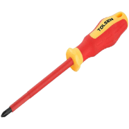 Tolsen VDE Insulated Star Screwdriver PH2 x 100 mm 1000V VDE And GS Certified - Model : 38007 icon