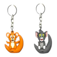 Tom and Jerry Key Ring 2 Pcs