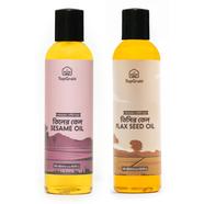 TopGrain Sesame Plus Flax Seed Oil Combo Pack-120 ML