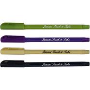 Top - Janani Touch and Take Ball Pen Black Ink - (5Pcs)