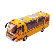 Top Public Luxury Bus Toys for Kids Luxury Toy Bus with Flashing Lights Sounds and One Big TV Screen