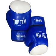 Top Ten Boxing Gloves Leather Blue Size 10oz