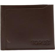 Topex Premium Quality Leather Wallet Brown - TWS-03