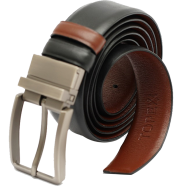 Topex Premium Quality Reversible Leather movig Belt - TBM-01