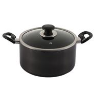 Topper Nonstick Glamour Casserole With Lid Ash 22 Cm