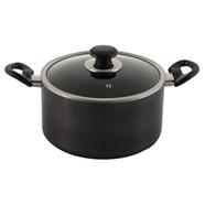 Topper Nonstick Glamour Casserole with Lid Ash 24cm - TPR00267