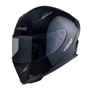 TORQ Legend Helmets - Glossy Solid Black