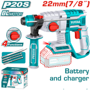 Total TRHLI20208 Cordless Rotary Hammer (20V) - W(B/C)