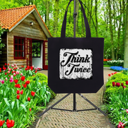 Tote Bag With Zipper For Girls (BLQE-017) image