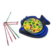 Fishing Plate Rotating Toy Game (fish_15_hk_pata) - Multicolor