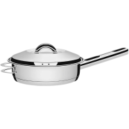 Tramontina Sauce Pan 28cm Flate with lid , handle and tri-ply base - 62500/280