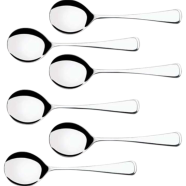 Tramontina stainless steel Soup spoon 6 Pcs Set - 63914/280