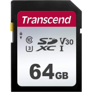 Transcend 64GB UHS-I MicroSD 300S Card With Adapter - TS128GSDC300S